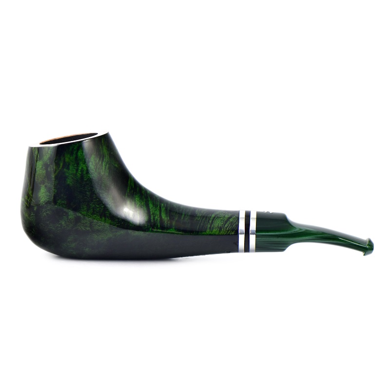 Курительная трубка Big Ben Bora Two-Tone Green 571 (фильтр 9 мм)
